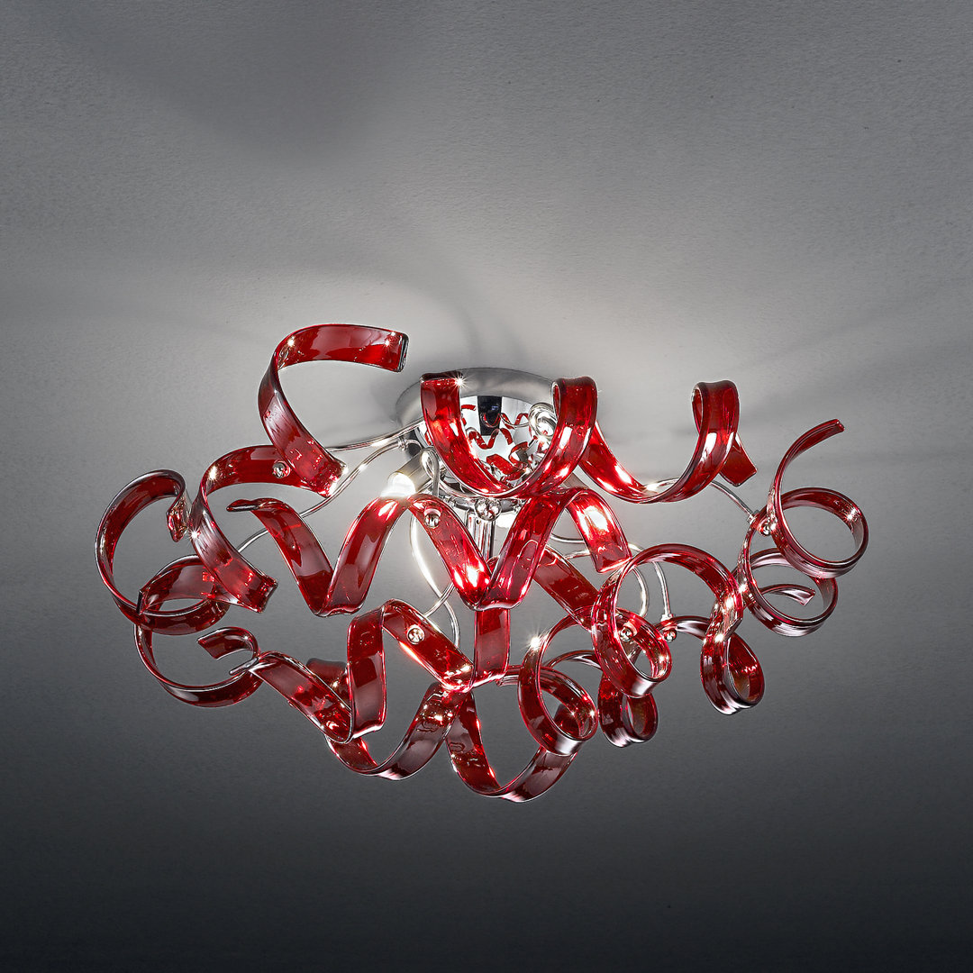 Astro 3 Light Semi-Flush Ceiling Light