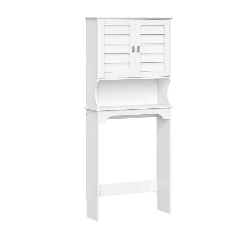 RiverRidge Brookfield Over the Toilet Bathroom Spacesaver Wall Medicine Storage Cabinet - White