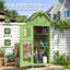 Wooden Garden Shed Solid Wood Tongue Apex Tool Shed