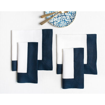 Contempo - 100% Pure Linen Dinner Napkins