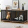 70.86'' Dog Crate Furniture Large Breed Tv Stand With Cushion & Double Rooms