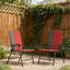 Ensemble de chaises de patio, ensemble de 2, chaises de jardin à dossier haut, chaises de jardin pliantes, chaises de camping pliantes,-1818337079