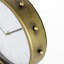 Waylon 11.0L X 3.1W X 11.0H Metal W/Studs Round Table Clock-210295780