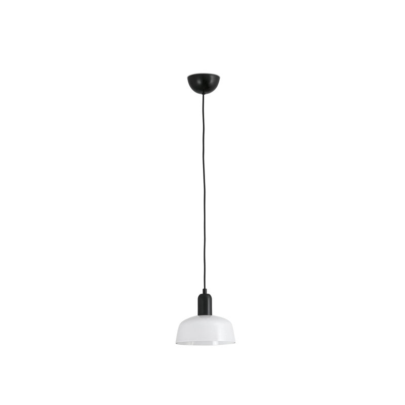 Luminaire suspendu Tatawin , H 13,19 po x l 7,24 po x P 7,24 po, Blanc
