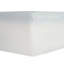 6 po Matelas ferme en mousse viscoélastique imprégnée de gel pour lit double, blanc