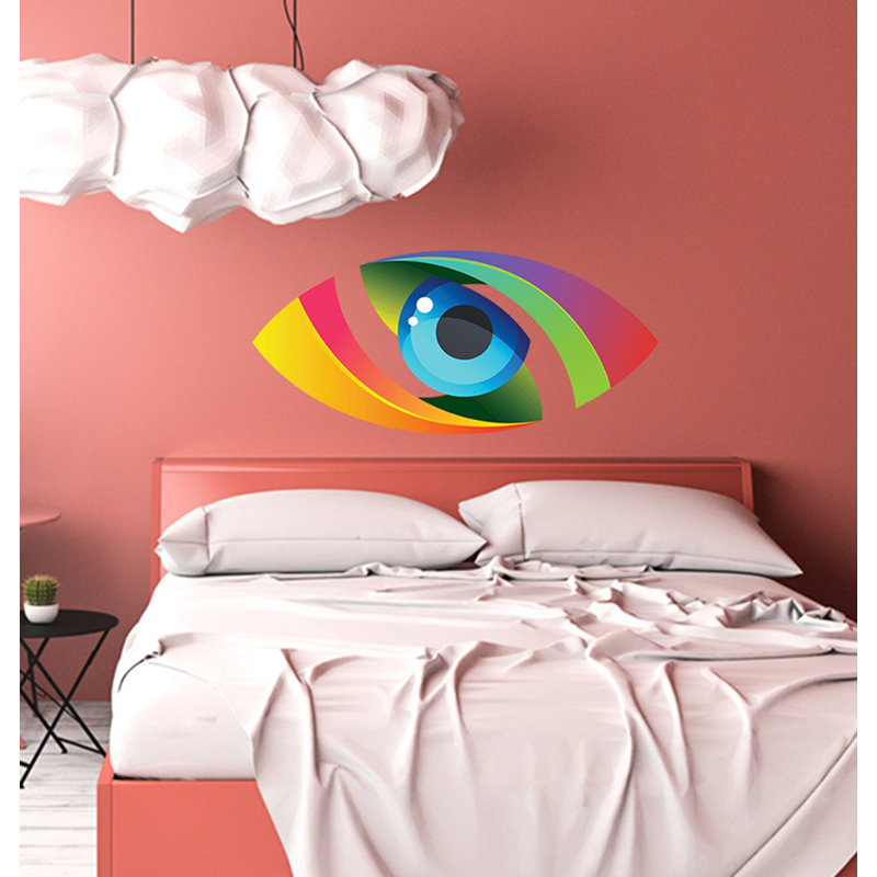 Entertainment Wall Decal, 33" H x 69" W