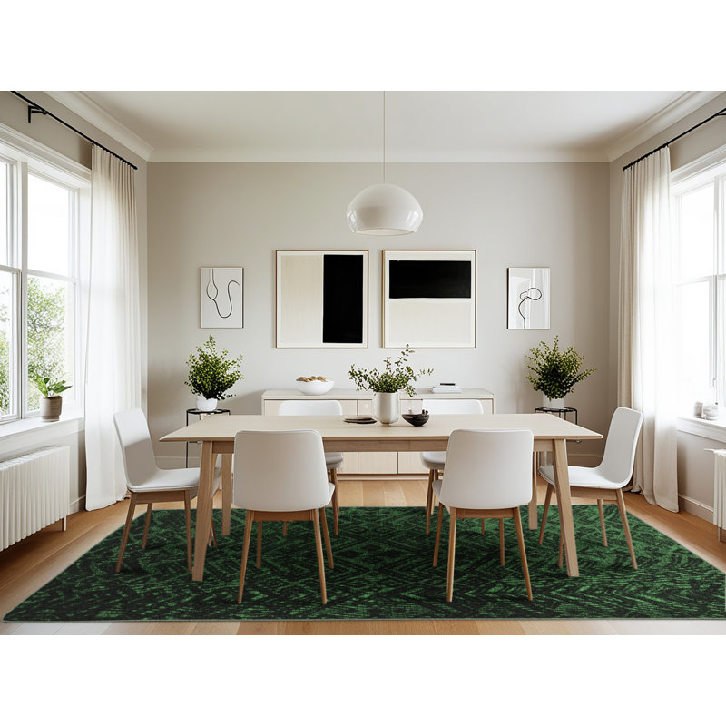 Performance Geometric Indoor Rug, Rectangle 7' x 10'