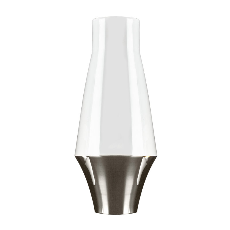 Handmade Table Vase, Platinum