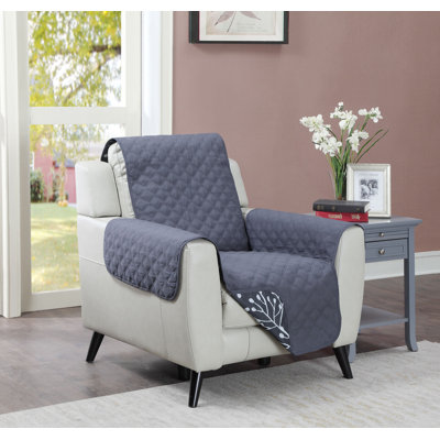 Polyester Box Cushion Armchair Slipcover