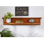 Oxford Acacia Solid Wood Accent Shelf-41159431