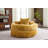 Foam Bean Bag Chairs For Adults/Teens With Filling,Bean Bag Lazy Sofa With Ultra Soft Chenille Cover,Round Bean Bag,Indoor & Outdoor-547547837