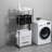 Laundry Hamper 3 Tier Laundry Sorter With 4 Removable Bags For Organizing Clothes, Laundry, Lights, Darks,Three Hooks