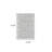 8' Gray Abstract Non Skid Runner Rug