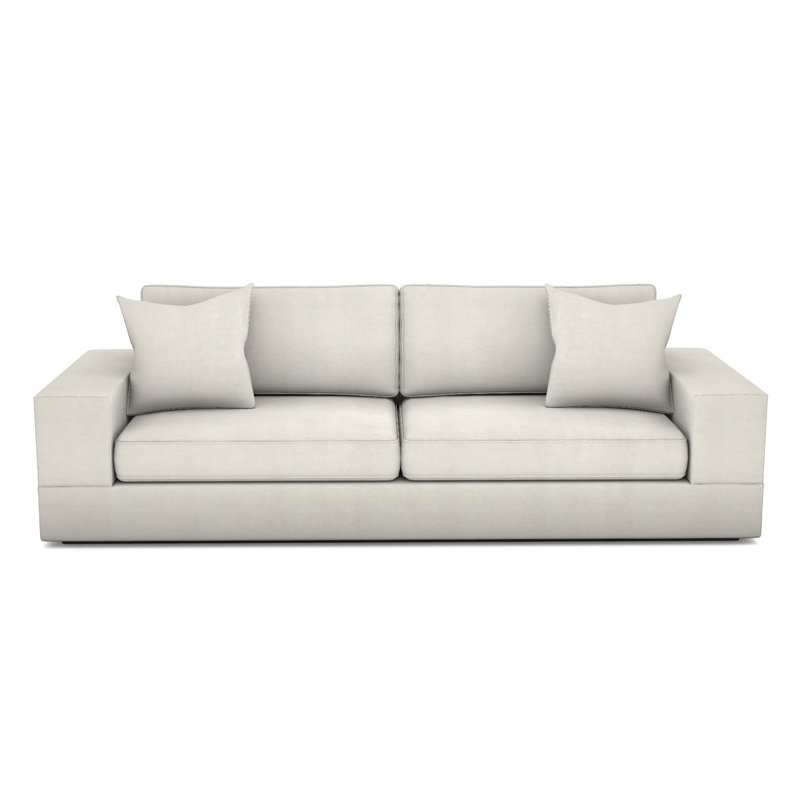 Embrace Full Cushion Arm Sofa, Nadia Parchment