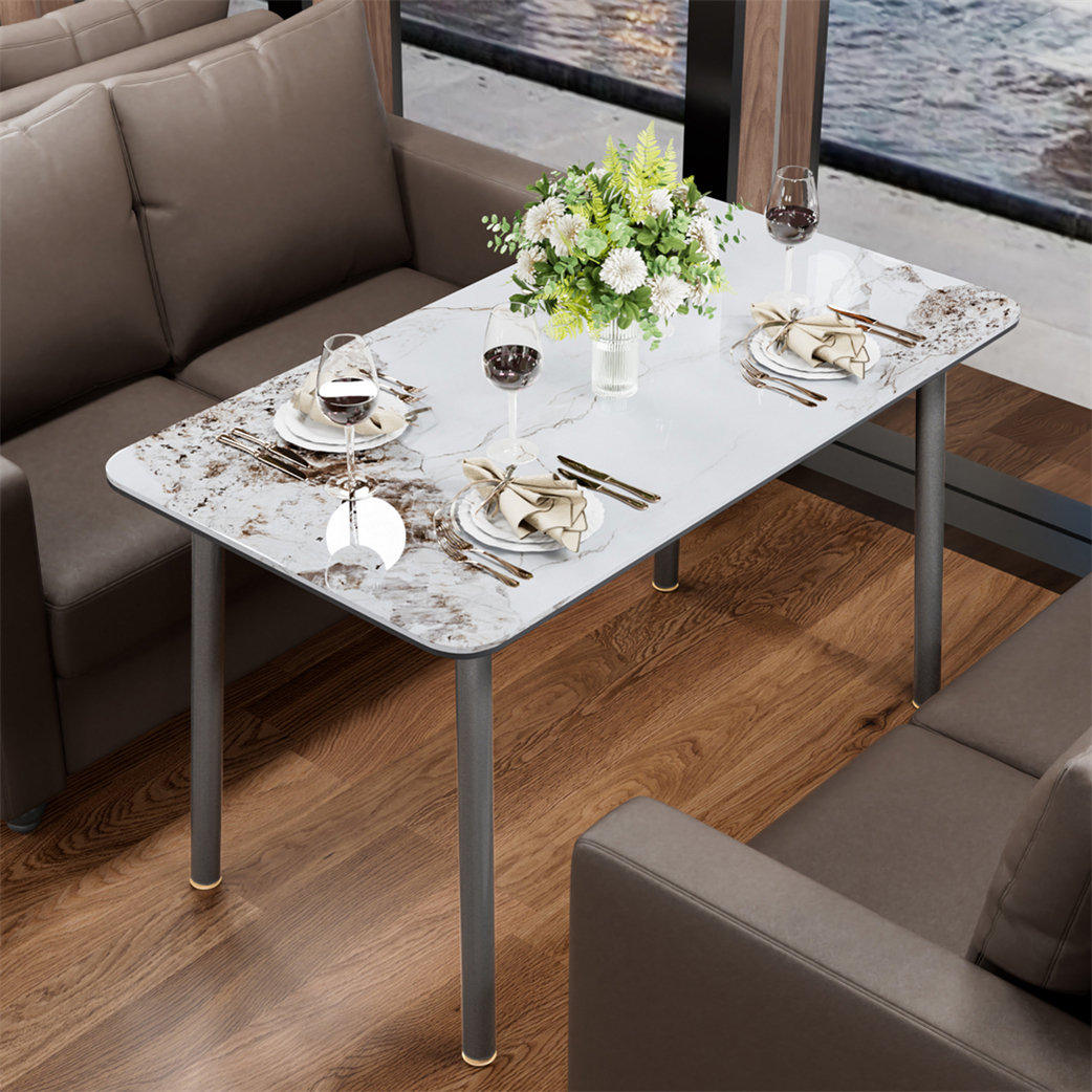 Marble top kitchen table discount