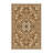 Machine Washable Ottoline Traditional Oriental Rug in Brown – Beige Binding-974021281