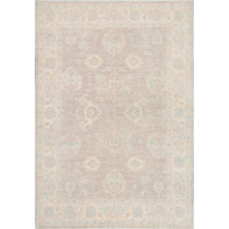 Denver One-of-a-Kind 8' X 10' 2010s Wool Area Rug in Beige