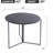 43" D Round Folding Card Table – Space-Saving Trifold Design with Iron Base and Engineered Wood Top, Black Carrera-438934566-466062514