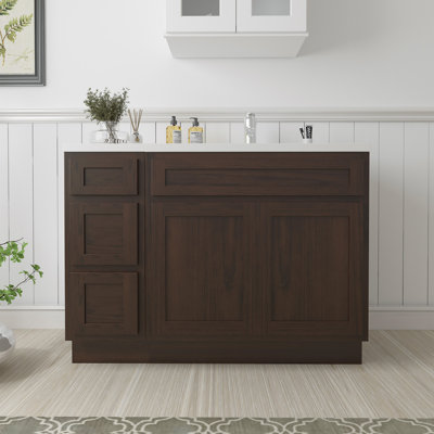 Base de meuble-lavabo simple 48 po seulement