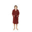 Peignoir 100% microfibre en molleton avec poches et capuche pour les enfants-87460274-87460276