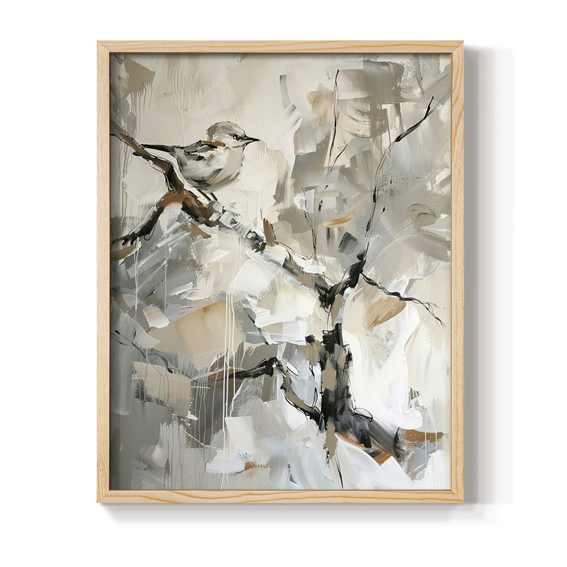 ANIMALS Series XLVII, reproduction encadrée - bois massif, H 11 po x l 9 po