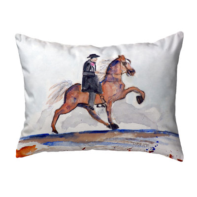 Outdoor Reversible Throw Pillow