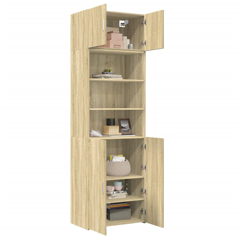 Atri Storage Cabinet, Sonoma Oak