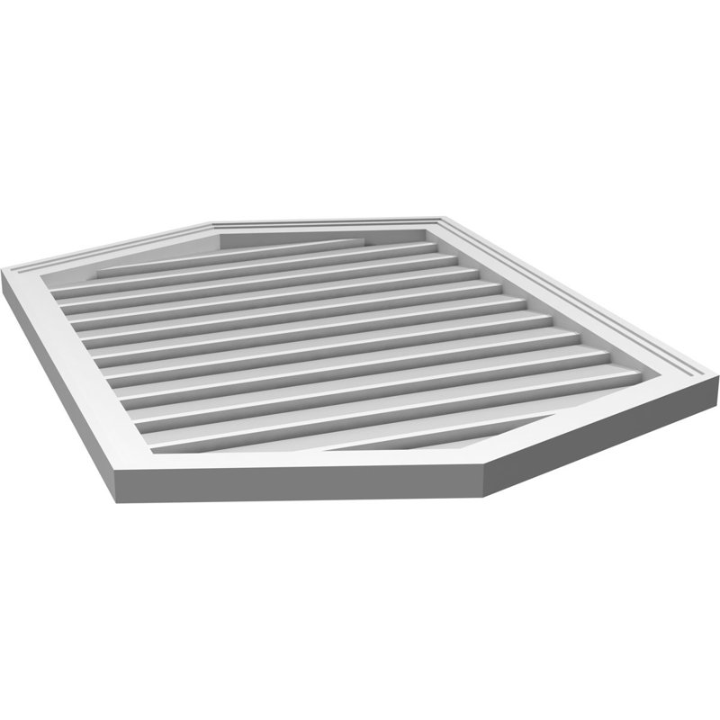 Pente verticale verticale en uréthane 4 pi, H 1,5 po x l 28 po x L 38 po
