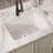 Oslo 27" x 18.75" White Single Bowl Fireclay Undermount Kitchen Sink with Basket Strainer and Bottom Grid-92718547
