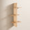 19" Handmade Wood Floating Shelf