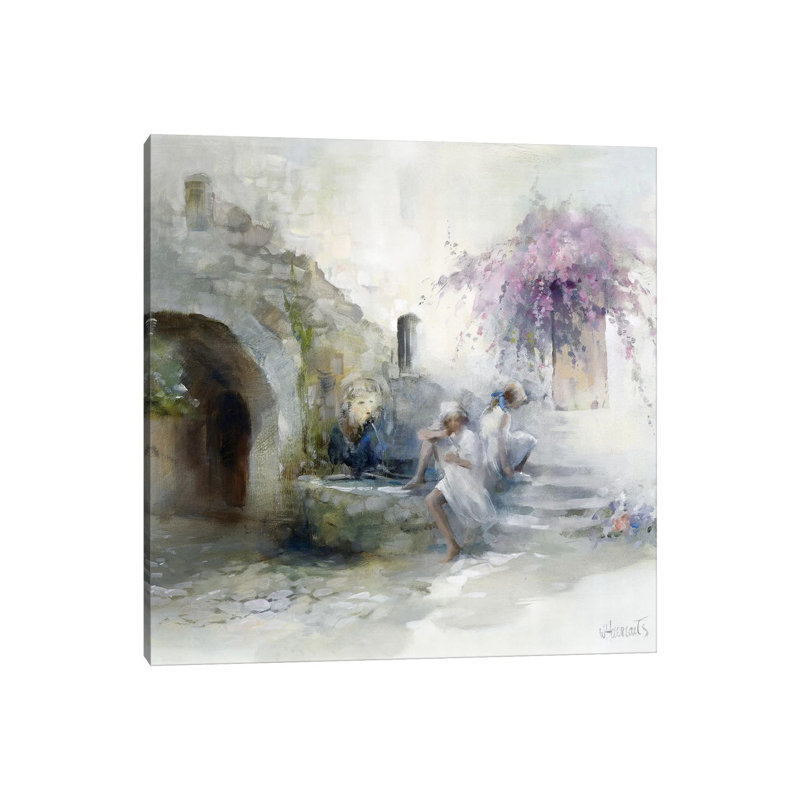 Teenagers by Willem Haenraets - Wrapped Canvas Print, 93.98 cm H x 93.98 cm W x 3.175 cm D