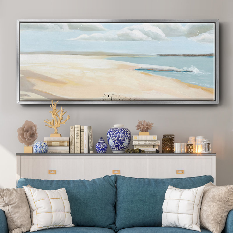 Sandy Getaway II- Framed Canvas