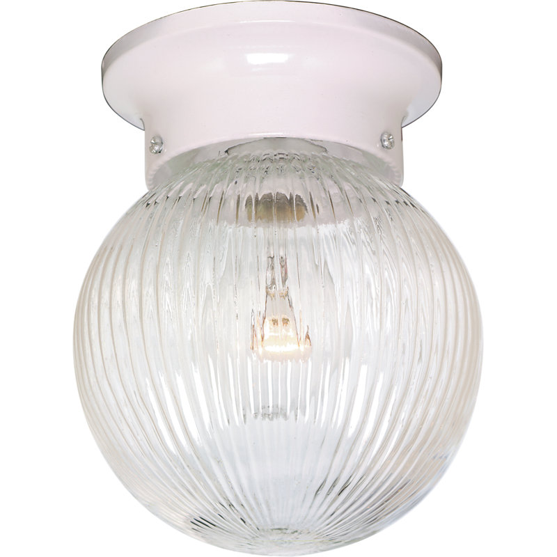 Plafonnier encastré 1 lumière Cabery, Blanc
