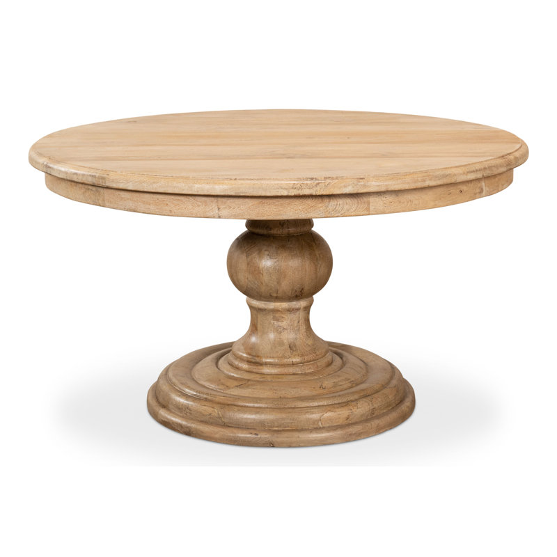 Guillermo Round Solid Wood Dining Table