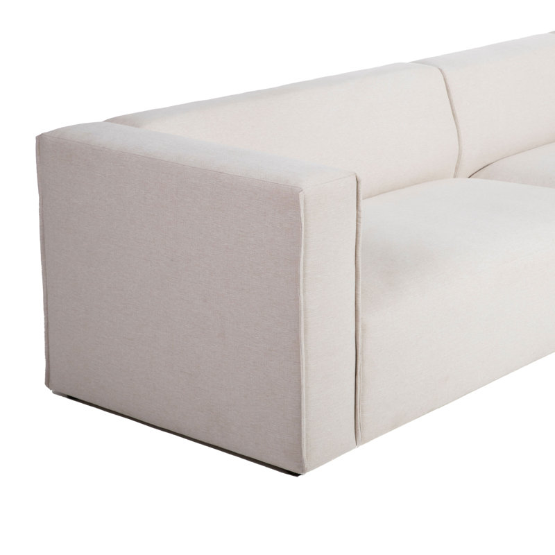 Canapé modulaire rembourré 66 po Premium, Accoudoir à gauche (vu de face)