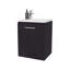 Meuble-lavabo avec lavabo intégré, Wengé-362888091