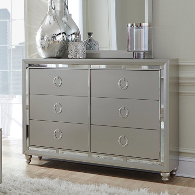 Gemstone Silver Dresser