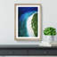 Maldives Paradise Beach in Abstract - Picture Frame Graphic Art Print-55760888-55760878