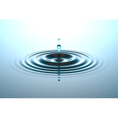 Water Drop - Wrapped Canvas Print