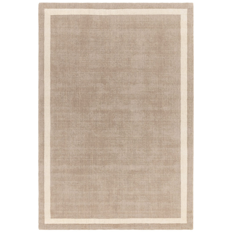 Anyi Hand Loomed Beige Rug, Runner 68 x 240cm