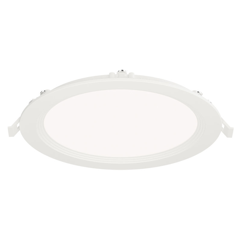 Slim Baffle-Flush Mount, 18 W, 1" H x 9" W x 9" D