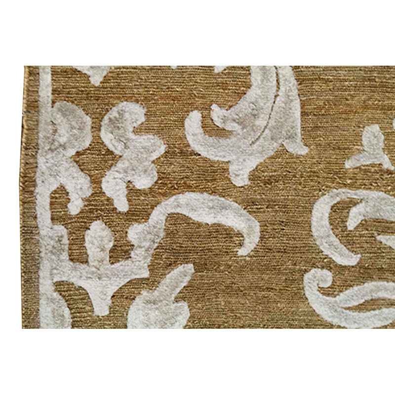 Himalayan Damask Area Rug in Brown