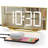 8.7" LED Mirror Alarm Clock with USB Charger, Snooze, Dimmer & Volume-106972015