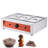 Chocolate Tempering Machine, 26.5 Lbs 3 Tanks Chocolate Melting Pot TEMP Control 86~185℉