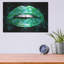 Luxe Metal Art «Bitcoin Milkshake Turquoise» par Me «Bitcoin Milkshake Turquoise» par Luxe Metal Portfolio