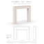 Encadrement de foyer en pierre Flatiron-104651869-104651872