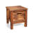 Dorislee Solid Wood Storage Stool with Drawer, Accent Stool, Sitting Stool-1390526747