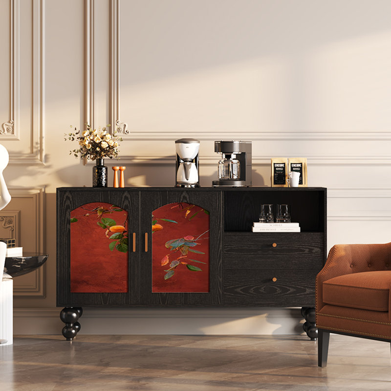Buffet Modern Luxury-Inspired, Noir