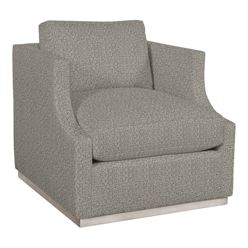 Fauteuil Thom Filicia Home, Tissu Tuck Graphite Crypton® Performance, Navajo