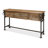 62'' Solid Wood Top Console Table